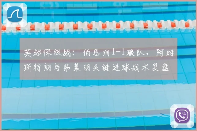 英超保级战：伯恩利1-1狼队，阿姆斯特朗与弗莱明关键进球战术复盘
